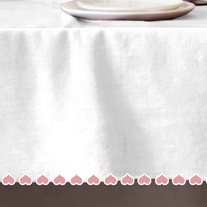 Nappe de table de luxe pour réception de mariage, couleur unie, extra résistante, sans plis, avec broderie, de fabricant indien - Product Image 2