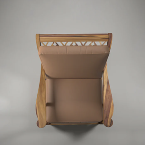 Chaise de salle à manger en bois massif de qualité supérieure, fabriquée à la main, dossier moderne et confortable, durable, élégante, écologique, pour la maison, l'école, la salle de sport - Product Image 6