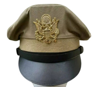Casquettes à visière de haute qualité, réglables, pour l'extérieur, tendance, neuves, vente en gros, sur mesure, uniformes de garde, WW2, U.S., 100% coton
