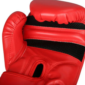 Dumela International High Quality Custom Logo Leather <b>Boxing</b> Gloves Competition Plus Size Breathable Portable Vertical Style - Product Image 6