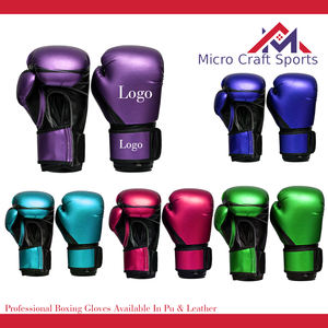 Guantes de Boxeo Profesionales Disponibles en PU y Cuero, Fabricante de Equipo y Guantes de Boxeo Personalizados, Sialkot, Pakistán - Product Image 2