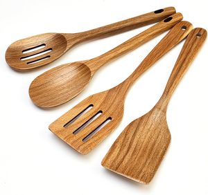 อุปกรณ์ครัวทำมือ ช้อนไม้เสิร์ฟอาหาร ผลิตในอินเดีย |   บทความเกี่ยวกับเครื่องครัว | |   ชุดอุปกรณ์ครัวไม้สำหรับเสิร์ฟ - Product Image 3