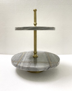 2026 Hot Selling 2 Tier Marble Cup <b>Cake</b> Display <b>Stand</b> Stone Wedding <b>Cake</b> <b>Stand</b> <b>Set</b> Mini <b>Cake</b> Pop <b>Stand</b> Marble 2 Tier <b>Cake</b> <b>Stand</b> - Product Image 4