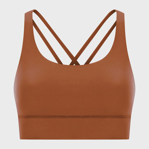 Women Summer Cross Back Yoga Sports <b>Bra</b> Lightweight High Strength Shockproof Breathable <b>Plus</b> <b>Size</b> Fitness <b>Bra</b> - Product Image 1