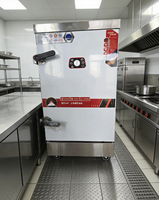 Armoire de cuisson à vapeur électrique commerciale, résistante à la chaleur et isolante, pour riz et aliments, 4 à 24 couches