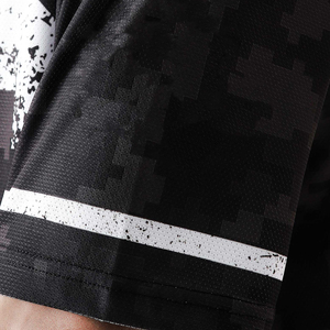 Camiseta de Fútbol Americano con Cuello en V para Hombre, Número 96 Estampado, Corte Holgado, Manga Corta, Poliéster Transpirable, Ropa Deportiva para Todas las Temporadas - Product Image 6