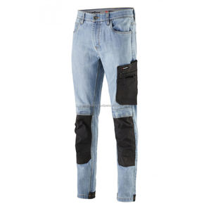 กางเกงใส่ทำงานแฟชั่นของผู้ชายกางเกงเข้ารูปแบบลำลองระบายอากาศได้ดีมีเอวขนาดกลางและมีซิป - Product Image 5