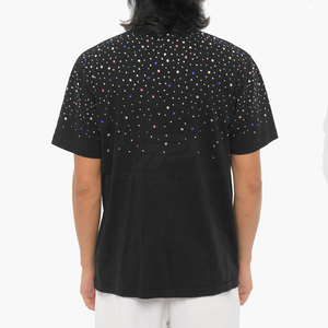 Camiseta Casual para Hombre 100% Algodón, con Pedrería Brillante, Ajuste Cómodo, Transpirable, Secado Rápido, Ecológica, para Uso Diario - Product Image 2