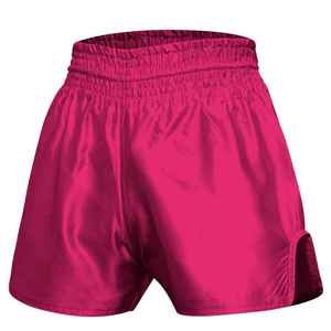 Shorts de combat de haute qualité, sains et durables, pour grappling et boxe, rouge/bleu, design personnalisé, nouveaux shorts de combat fabriqués par BS - Product Image 1