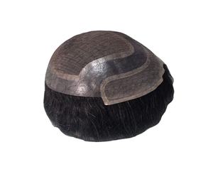 Toupee para Hombre Taz Hair, Peluca de Cabello Humano 100%, Densidad 60%-150%, Cabello Remy Indio, Resistente al Agua, Suave, Ondulado Profundo - Product Image 4