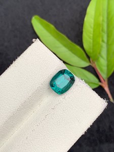 Turmalina azul cielo natural, corte cojín, piedra suelta para la elaboración de joyería fina y colección. - Product Image 5