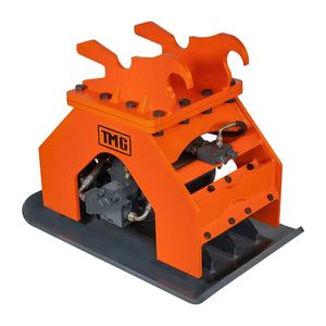 Compattatore di piastre idrauliche da 11,000 lbf con compatibilità per escavatore da 4-7 tonnellate 39 \ "TMG-ECP41 di capacità compatta - Product Image 6