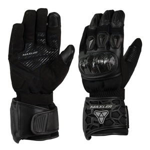 Long Lasting Leather <b>Gloves</b> for Motorcycle Use with Full Coverage Design and OEM Services Ideal for Bulk and Private Label Buyer - Product Image 1