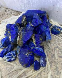 Piedra Decorativa Azul Natural de Lapislázuli en Bruto, Diseño Moderno, Alta Calidad, Decoración Ecológica para el Hogar - Product Image 5