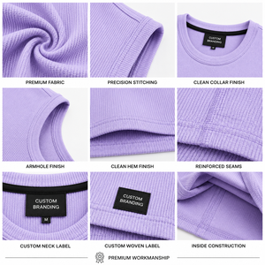 เสื้อกล้ามออกกำลังกายผู้ชายคุณภาพสูงสั่งทำพิเศษ ยี่ห้อ TWILL SPORTS ไซส์ XL ระบายอากาศได้ดี ผลิตจากผ้าฝ้าย/ใยไผ่ แห้งเร็ว สวมใส่สบาย สีพื้น - Product Image 5