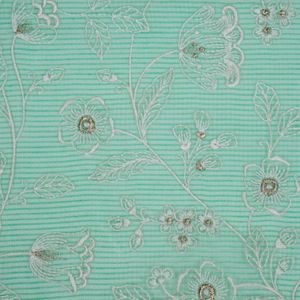 Premium Multi Embroidery Fabric Women Fashion Fabric Designer Embroidery Fabric Party Wear Fabric Luxury Fabric - Product Image 2
