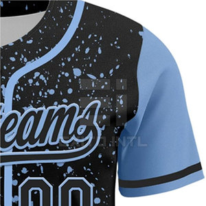 Camiseta Deportiva de Béisbol Profesional 2026, Nueva Moda, Bordado 3D, Logotipo Personalizado, Secado Rápido, Poliéster, para Hombre - Product Image 5