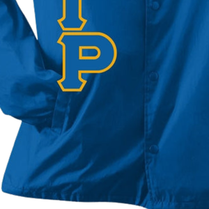 Veste coupe-vent légère personnalisée Sigma Gamma Rho Greek Crossing Line pour sororité, veste zippée décontractée et sportive - Product Image 3