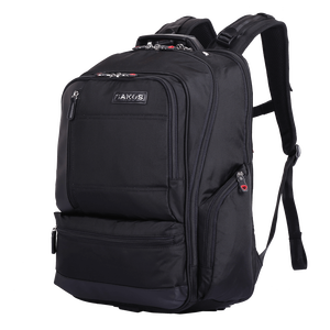 Zipper Closure Custom Logo USB Shockproof Laptop Compartment Shopping Bags SAKOS Eco-Friendly Non-Woven Handled School <b>Backpack</b> - Product Image 4
