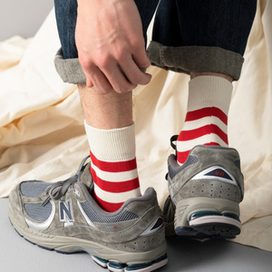Calcetines Deportivos de Secado Rápido Personalizados para Correr, Calcetines de Algodón de Tubo Medio para Verano - Product Image 6