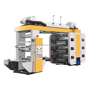 Chất lượng cao tự động 2 4 6 màu máy in flexo cuộn để cuộn cho phim PP <span class=keywords><strong>Bopp</strong></span> Pet giấy - Product Image 1