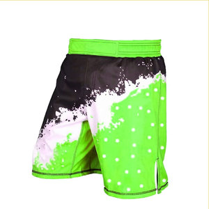 Shorts de boxe Muay Thai pour hommes de haute qualité, shorts de kick-boxing, vente en gros, logo et style personnalisés OEM, vêtements d'entraînement - Product Image 2