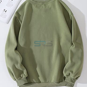 Stylish Winter Vintage Fleece Hoodie Custom Front 100% Cotton Sweatshirt for Unisex Adults Loose Solid OEM Service Quick Dry - Product Image 3