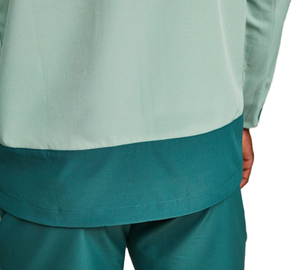 Veste coupe-vent en toile pour homme, anti-plis, couleurs contrastées, haute qualité, prix abordable, très demandée - Product Image 4