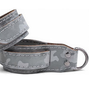 Sangle de cheville en cuir imprimé camouflage pour machine à câbles, soutien de jambe antidérapant à compression unisexe pour l'hiver, la maison et la salle de sport - Product Image 3