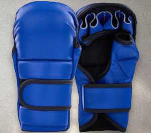 ถุงมือ MMA แบบ OEM สกรีนโลโก้ได้ หนังพรีเมียม เป็นมิตรกับสิ่งแวดล้อม สีสั่งทำได้ สำหรับต่อสู้ในกรง น้ำหนักเบา ระบายอากาศดี ติดตีนตุ๊กแก - Product Image 2