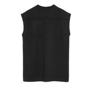 Gilet de sport sans manches pour hommes élégant décontracté Fitness débardeurs avec broderie lavée à la pierre pour l'entraînement de gymnastique d'été - Product Image 3