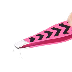 MAHFOOZ INSTRUMENTS Pince à épiler professionnelle en acier inoxydable, antistatique et durable, à pointe fine, pour pose de cils et retrait d'extensions de sourcils - Product Image 4