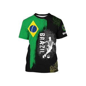 Custom High Quality Printed Soccer Jersey Personalized Uniform Team <b>Name</b> Number Logo 100% Polyester Quick Dry Short Sleeve Men's - Product Image 3