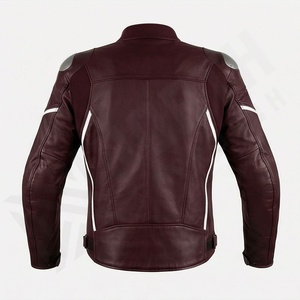 Veste de moto pour homme sur mesure de qualité supérieure, confectionnée avec des matériaux de haute qualité, vêtements de sport professionnels pour la course. - Product Image 2