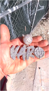 Colección de Joyería Fina: Colgantes Personalizados con Letras, Moissanita VVS, Chapado en Oro, Estilo Hip Hop, Collar con Iniciales para Fiestas - Product Image 4