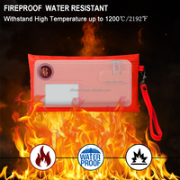 Benutzer definiertes Logo gedruckt Silica Gel Wasserdichte feuerfeste Mode Reiß verschluss Kosmetik tasche Einfache Geldbörse & kleine Mini-Brieftasche