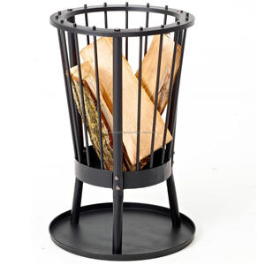 The "Guardian" <b>Fire</b> <b>Pit</b> with Animal Paw Print or Shield Motifs - Product Image 2