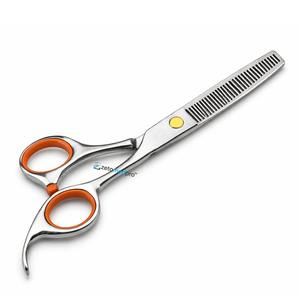 Ensemble de ciseaux de coiffure et de dégradage en acier inoxydable de haute qualité, lames de précision, action fluide pour usage professionnel en salon - Product Image 5