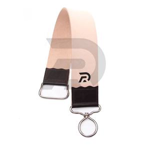 <b>Leather</b> Razor Strop Cowhide Straight Razor Strop Dual Sided Canvas Barber Sharpening Strap for Razors Knives <b>Tools</b> - Product Image 3
