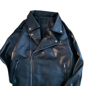 Chaqueta de cuero genuino de edición limitada para hombre, talla estadounidense, cuero de cordero con bordado de diamantes, la mejor moda de alta calidad - Product Image 3