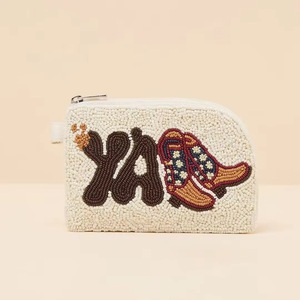 LATEST BEADED PERSONALIZED COIN PURSE with ZIPPER Small Size for <b>LADIES</b> BULK QUANTITY From BEST INDIAN SUPPLIER - Product Image 6