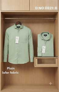 เสื้อเชิ้ตผู้ชายแบบทางการ สีพื้น แขนยาว ปกคอปกเสื้อ แนวธุรกิจลำลอง รับผลิตตามแบบ OEM ODM - Product Image 2