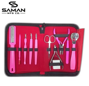 Kit professionnel de manucure et pédicure en acier inoxydable, ensemble d'outils de soin des ongles pour hommes et femmes, pour usage personnel et en salon de beauté - Product Image 1