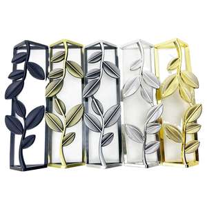 Anneaux de serviette design pour table à manger, finition premium, accessoires de table pour hôtel, restaurant et événements - Product Image 6