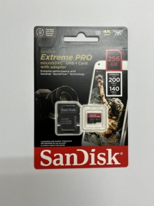 100% Original Sandisk SDSQXCD-256G Micro tarjeta Digital segura U3 A2 256GB R200W140 - Product Image 2