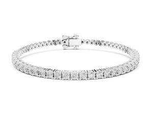 1.95 CT 14K 18K Gold Plated Lab Diamond Brilliant Cut Luxury Bracelet Unisex Fine Jewelry Wedding Engagement Gifts IGI Certified - Product Image 2