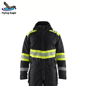 Vêtements de travail en coton de qualité supérieure, veste et pantalon industriels durables, vêtements de travail de sécurité - Product Image 6