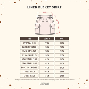 BOHOPANNA Linen Bucket <b>Skirt</b> Bayleaf Color <b>Elastic</b> <b>Waist</b> Pocket Mini <b>Skirt</b> Women's Bohemian Style All Seasons - Product Image 6