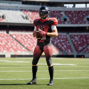 2026 New Latest Whole Sale Comfortable Sublimation Football Apparel Jersey Pants Uniform <b>Set</b> Sportswear Team Padded Football Kit - Product Image 3