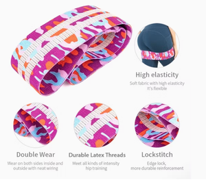 Juego de Bandas de Resistencia de Camuflaje para Mujer, Bandas de Tela para Cadera para Ejercicios de Glúteos en Casa, Gimnasio y Yoga (Logotipo Personalizado Disponible) - Product Image 5